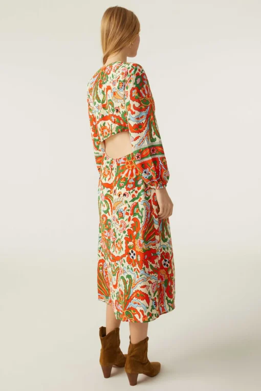 Monica Dress Ecru