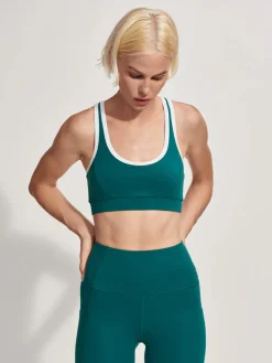 Move Selma Bra Aventurine/White
