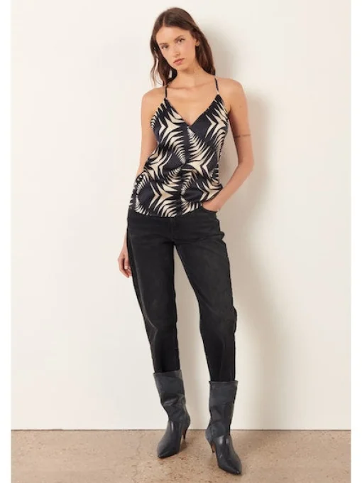 Nan Top Black