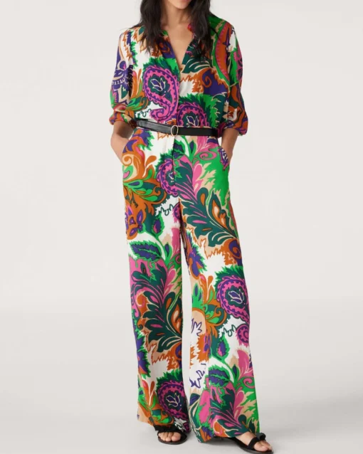 Naomie Trousers Green