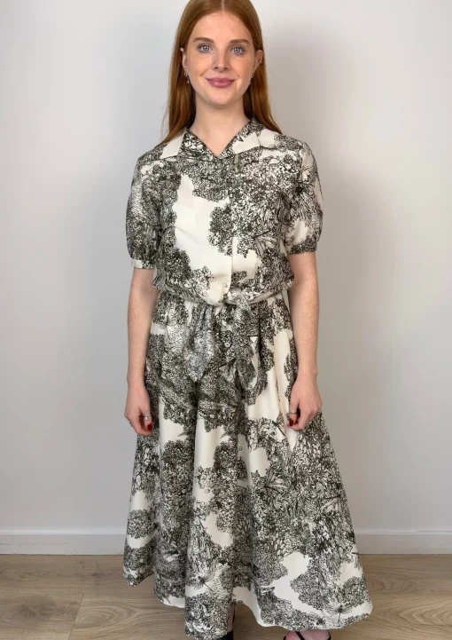 Natif Skirt Cream Toile