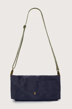 Navy Spritz Bag Kaki Strap