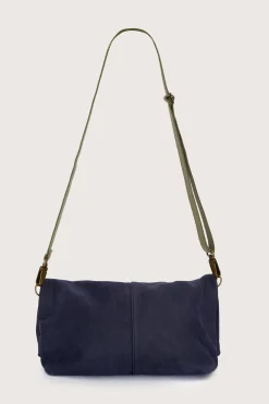 Navy Spritz Bag Kaki Strap