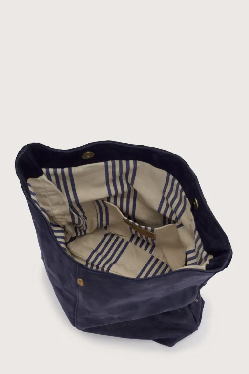Navy Spritz Bag Kaki Strap
