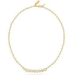 No9 Cubic Zirconia Choker Gold