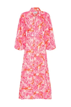 Noddy Dress Pink Lobster