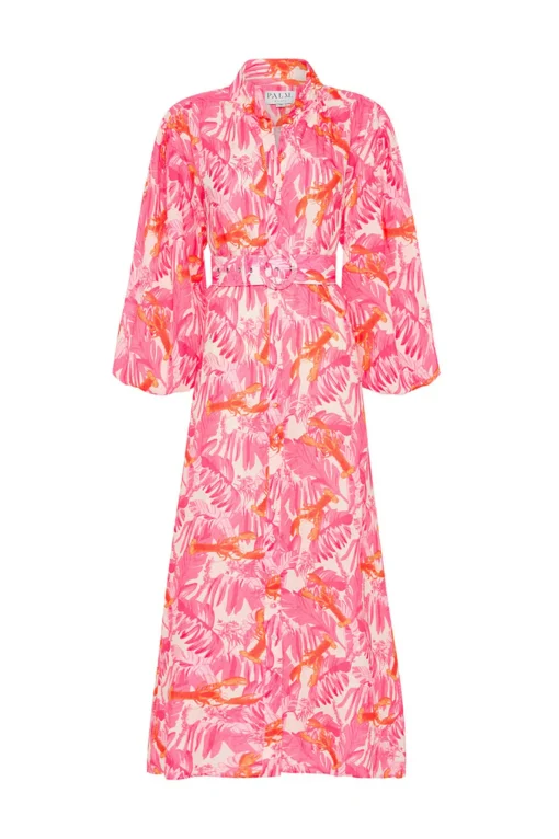 Noddy Dress Pink Lobster