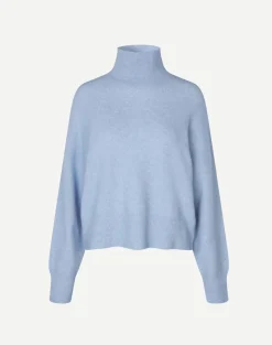Nola T-N Jumper Subdued Blue