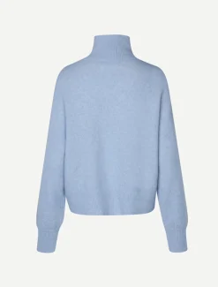 Nola T-N Jumper Subdued Blue
