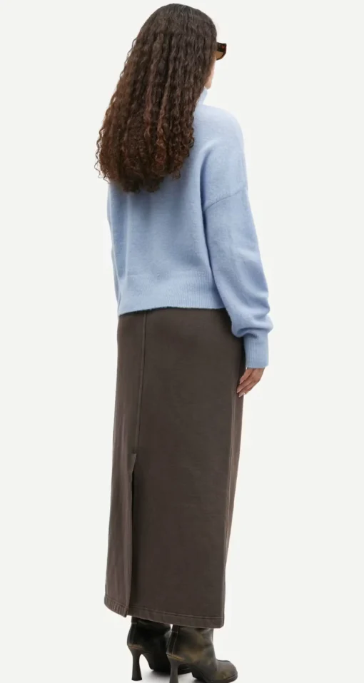 Nola T-N Jumper Subdued Blue