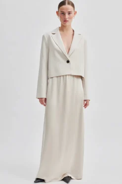 Odile Maxi Skirt Pumice Stone