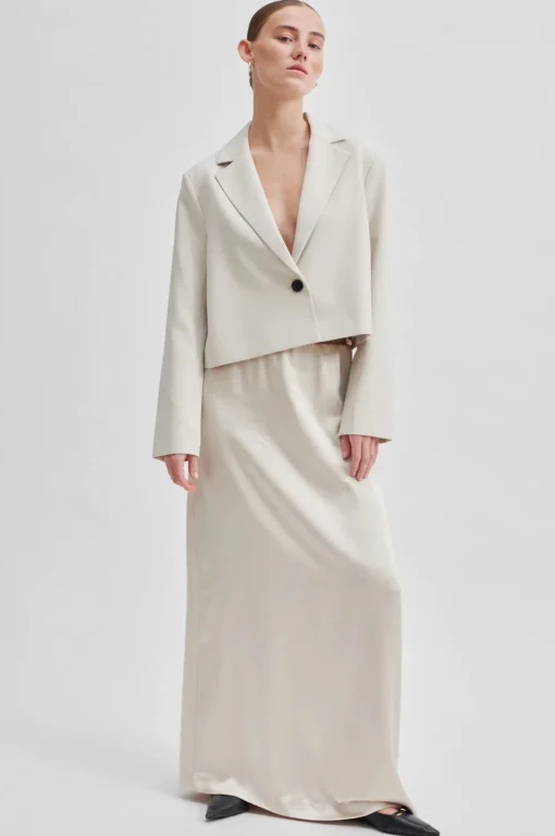 Odile Maxi Skirt Pumice Stone