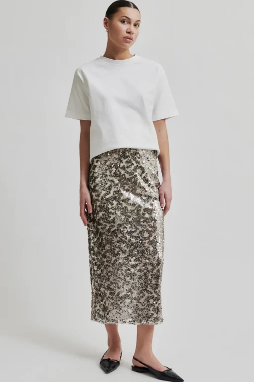 Pailey Skirt Silver Birch