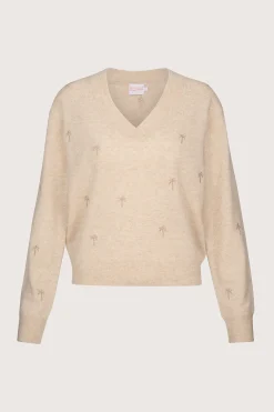 Palm Jumper Cygnet/Cozet Gold Lurex