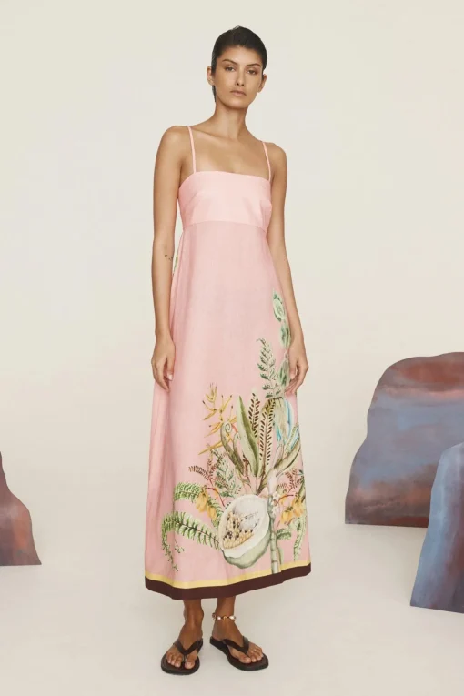 Papaya Sundress Pink