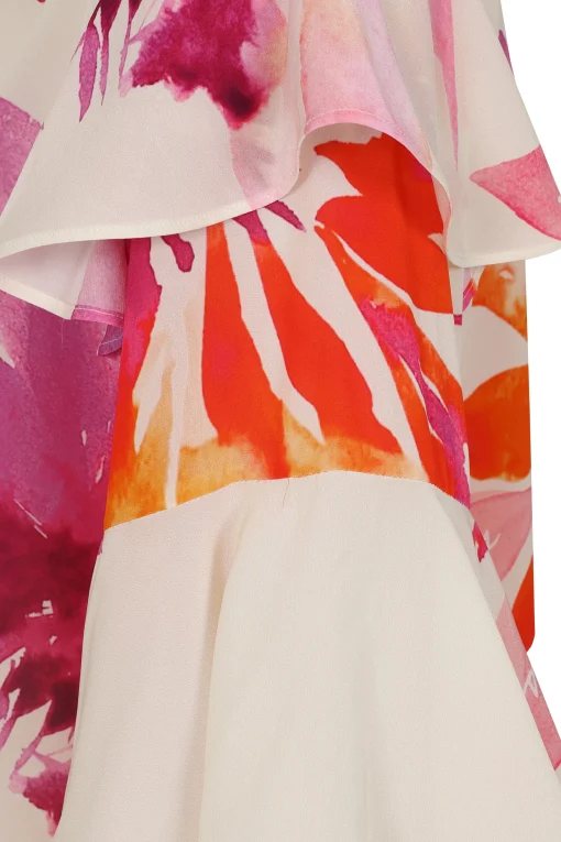 Peonie Blouse Pink Flower