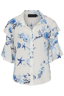 Peonie Blouse Seashell