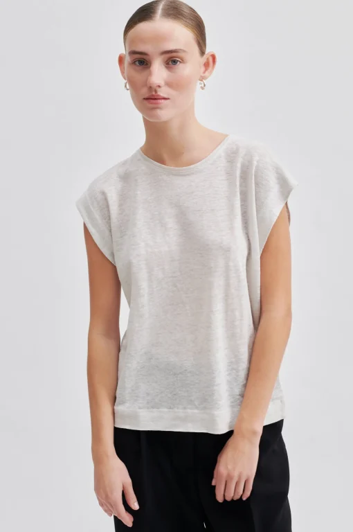 Peony Top White