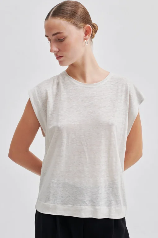 Peony Top White