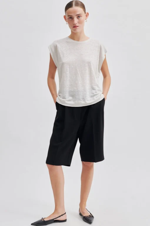 Peony Top White