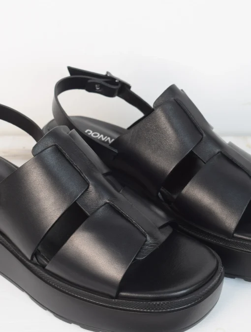 Phuket Platform Sandal Black