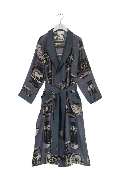 Pots Charcoal Gown