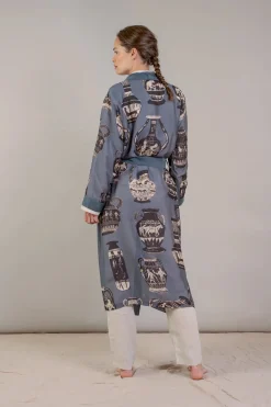Pots Charcoal Gown