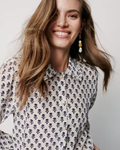 Quincy Shirt Evening Blue