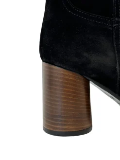 Rachel Tall Boot Suede Black