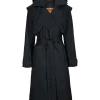 Regndrape Trench Navy
