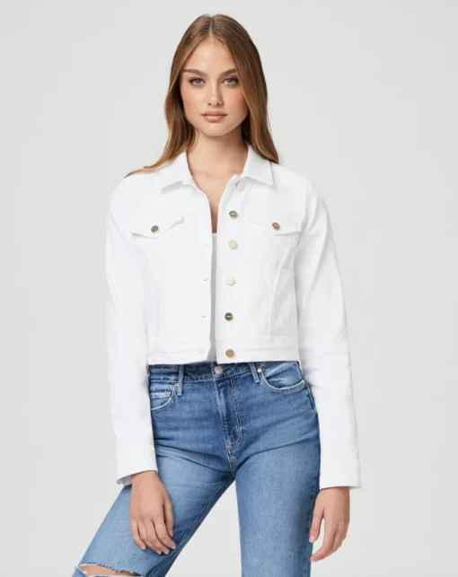 Relaxed Vivienne Jacket Crisp White