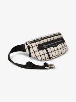 Roby Belt Bag Egret Mono Check