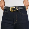 Rodeo Belt Black Gold