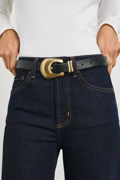 Rodeo Belt Black Gold