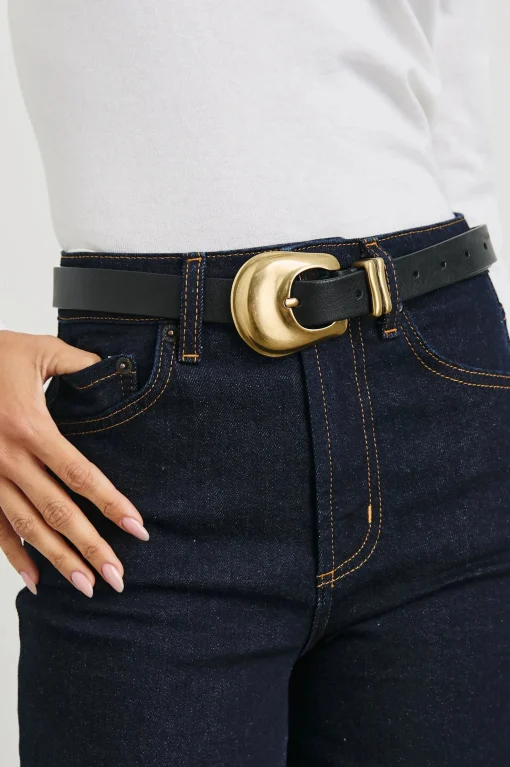 Rodeo Belt Black Gold