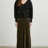Romina Skirt Dark Moss
