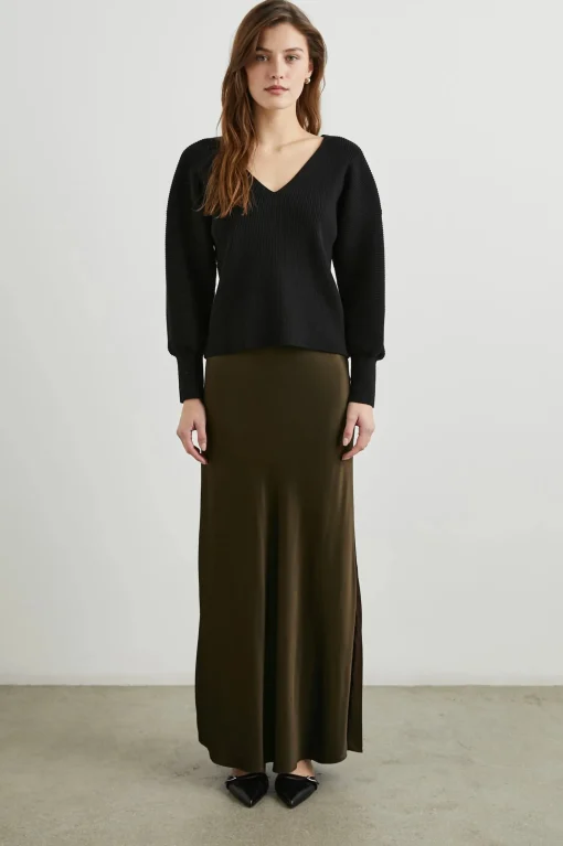 Romina Skirt Dark Moss