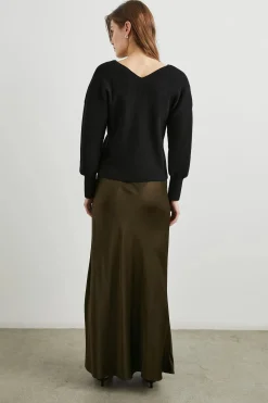 Romina Skirt Dark Moss