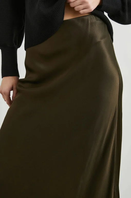 Romina Skirt Dark Moss