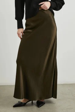 Romina Skirt Dark Moss