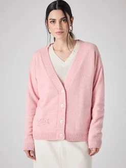 Rose Cardigan Fairy/Ecru