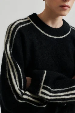 Rosemarie Knit O-Neck Black