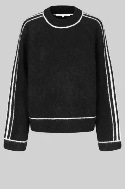Rosemarie Knit O-Neck Black
