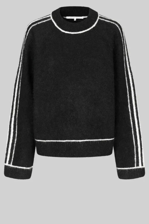 Rosemarie Knit O-Neck Black