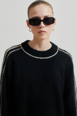 Rosemarie Knit O-Neck Black