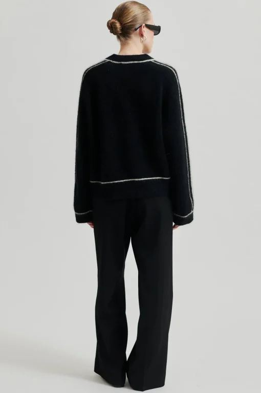 Rosemarie Knit O-Neck Black