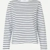 Sacamino LS T-Shirt Salute Stripe