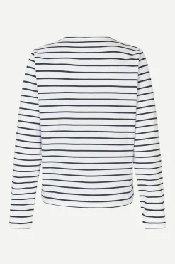 Sacamino LS T-Shirt Salute Stripe