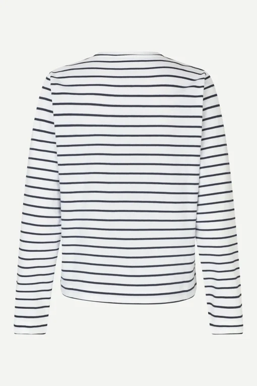 Sacamino LS T-Shirt Salute Stripe