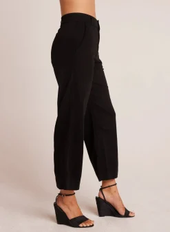 Saige Wide Trousers Black